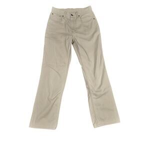 LL Bean Pants Mens 30x30 Khaki Beige Straight Leg 100% Cotton Casual Classic